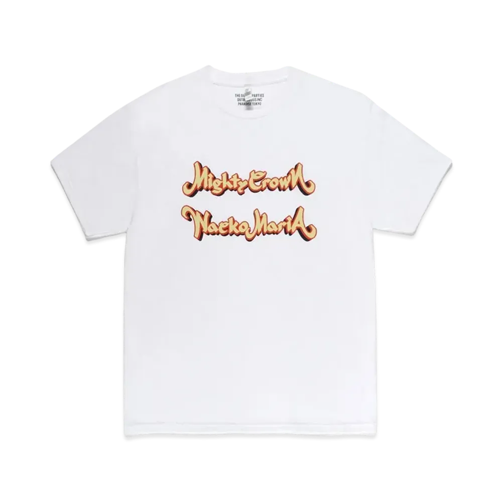 WACKO MARIA MIGHTY CROWN / T-SHIRT "White"
