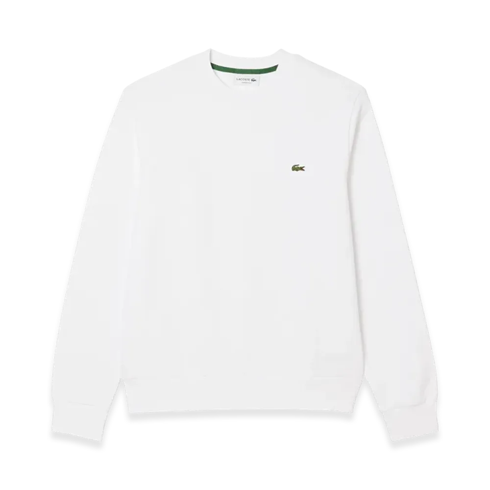 LACOSTE Essential Crew Neck Sweat "White"