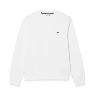 LACOSTE Essential Crew Neck Sweat "White"