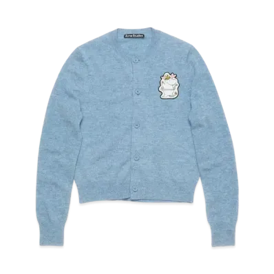 Acne Studios x Moomin Cardigan "Steel Blue"
