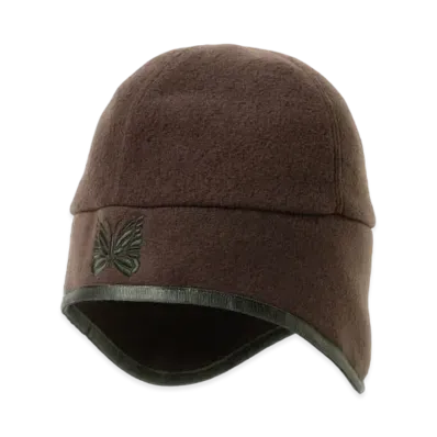 Needles x BEAMS Fleece Cap "Brown"