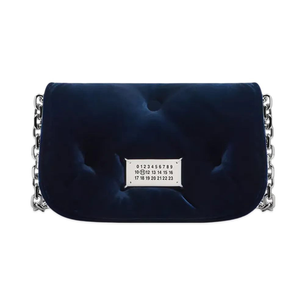 Maison Margiela Glam Slam Flap Small "Dark Blue"