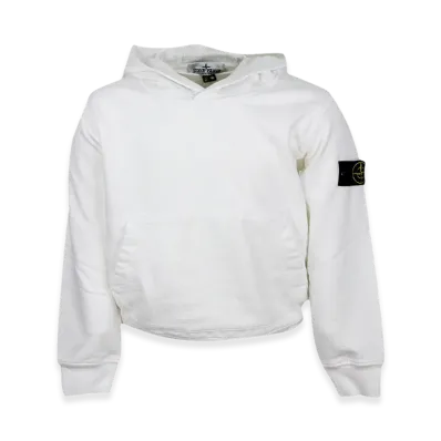 Stone Island Kids Hoodie "White"
