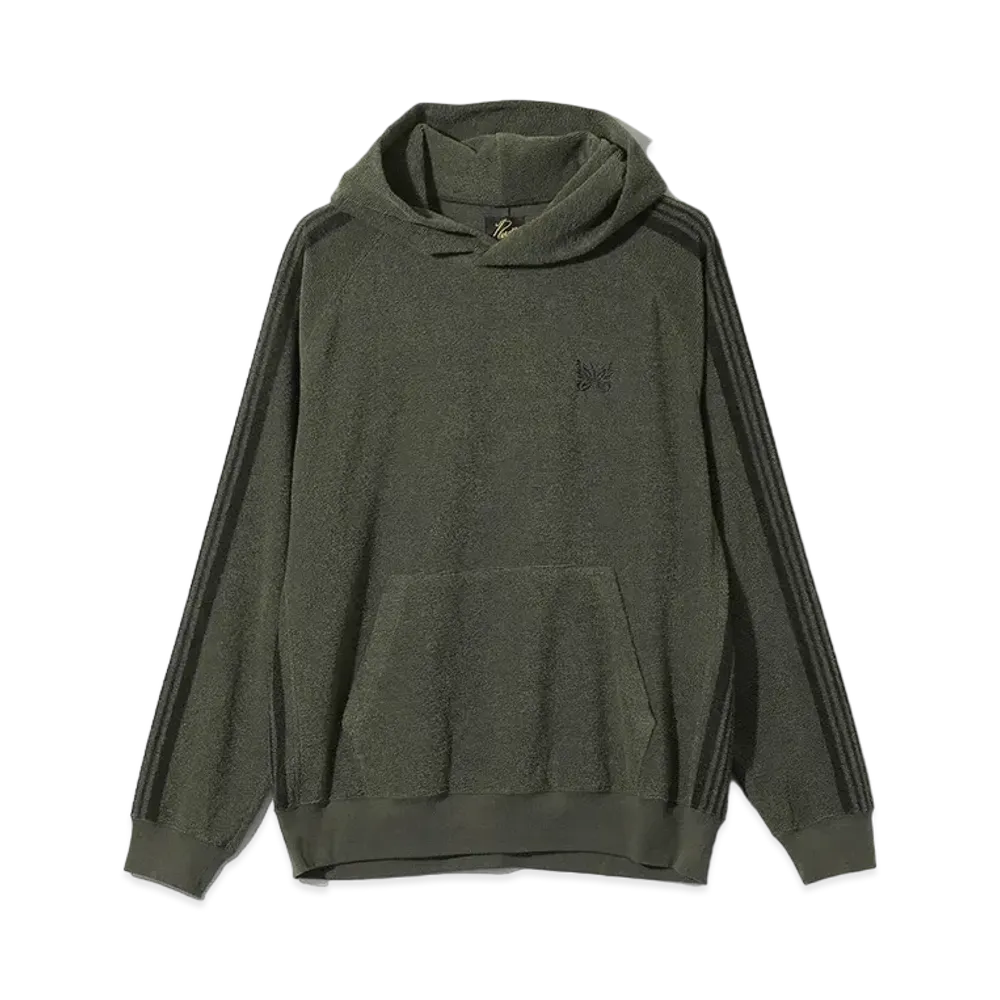 Needles x Hidden Track Hoody "Olive"