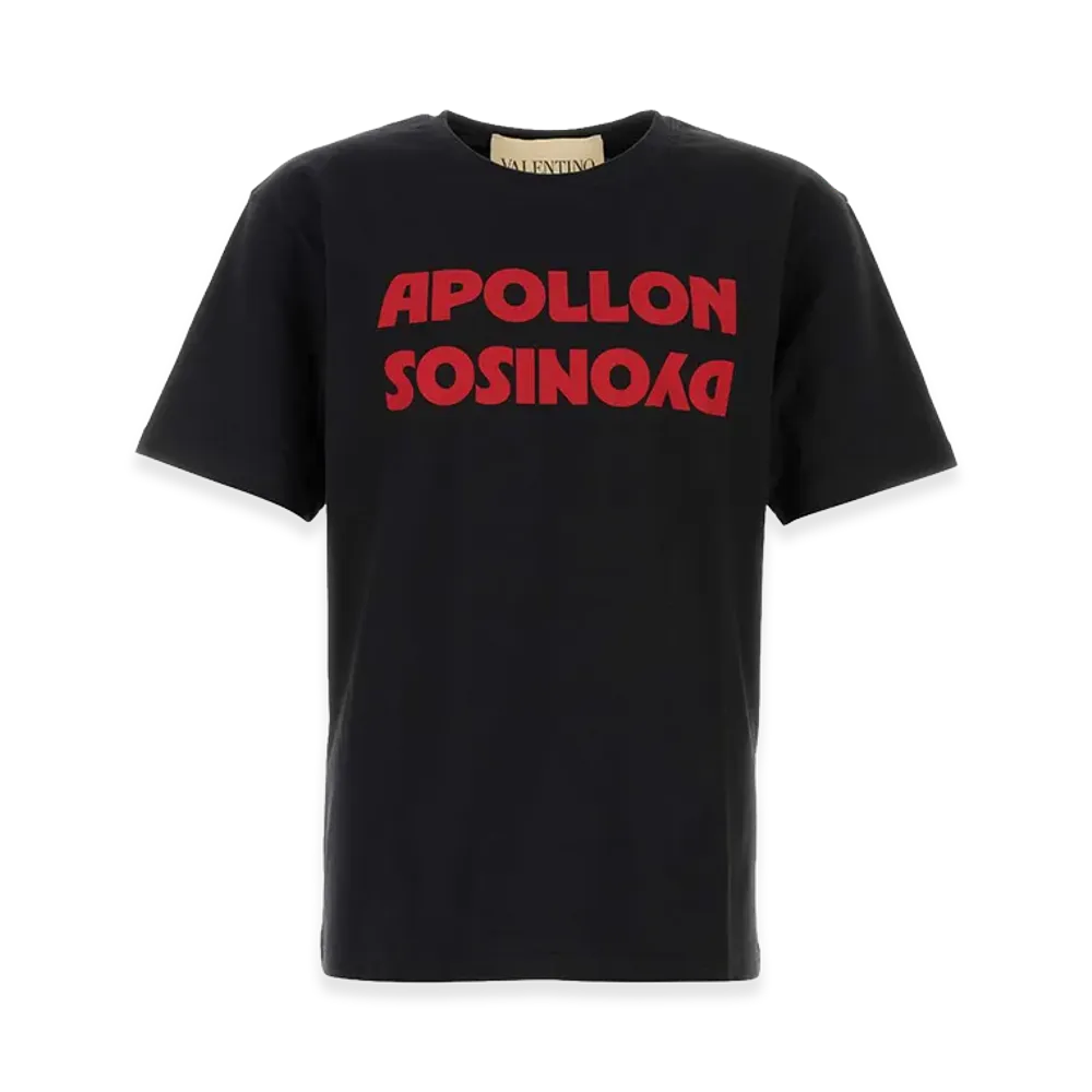 Valentino Cotton T-Shirt "Black"