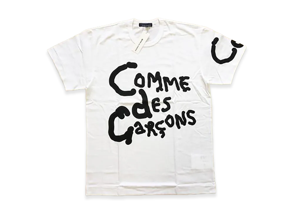 COMME des GARCONS x Alisa Yoffe Aoyama Limited Edition Logo T-Shirt "White"
