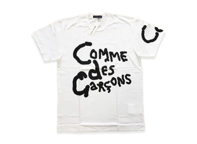 COMME des GARCONS x Alisa Yoffe Aoyama Limited Edition Logo T-Shirt "White"