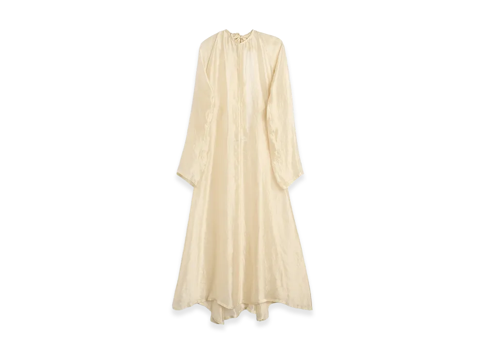 OUR LEGACY Women's Shift Dress "Moonlit Pearl Shimmer Gauze"