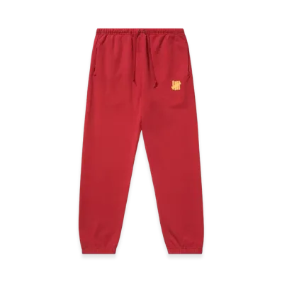 UNDEFEATED Icon Sweatpant "Red"