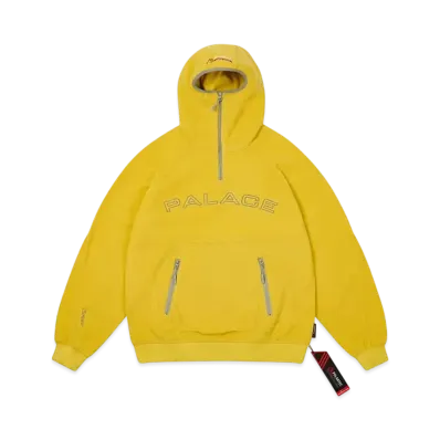 PALACE Polartec Shadow Hood "Nectar Yellow"