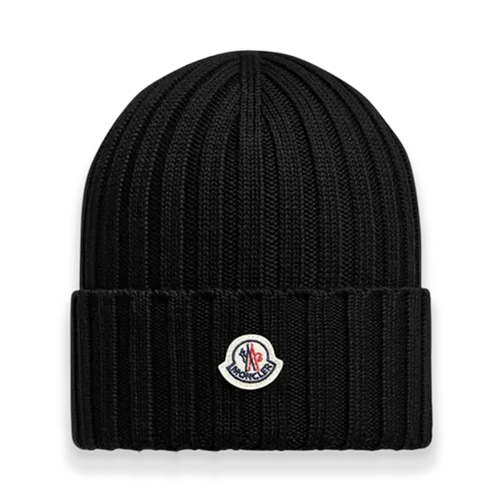 MONCLER Wool Beanie "Black"