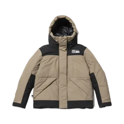 FIRST DOWN PILE SHORT DOWN JACKET "Beige"