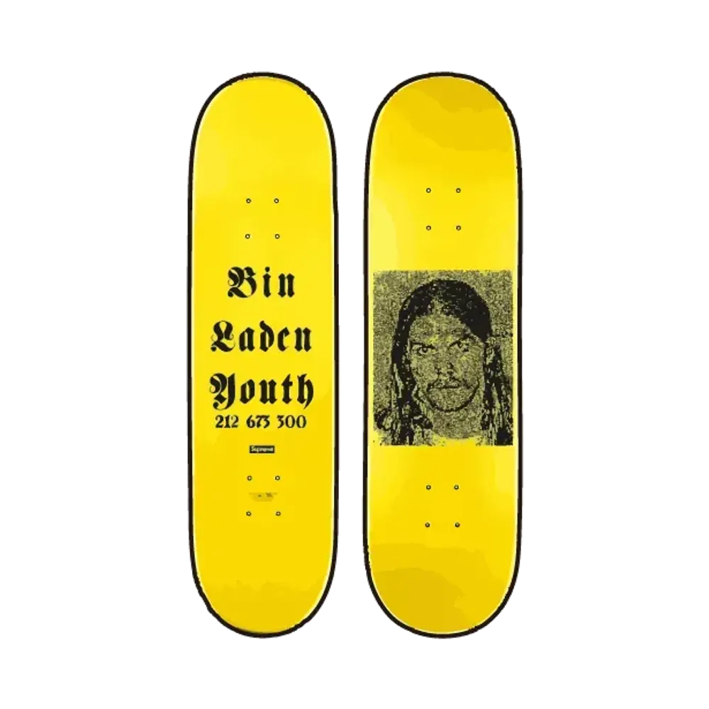 Supreme x Dash Snow Skateboard "Yellow"