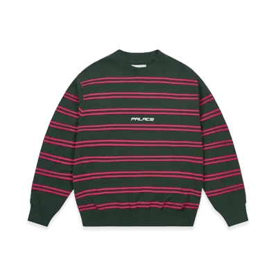 PALACE P-Stripe Knit "Green"