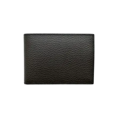 GUCCI Micro Bi-fold Wallet Leather "Black"
