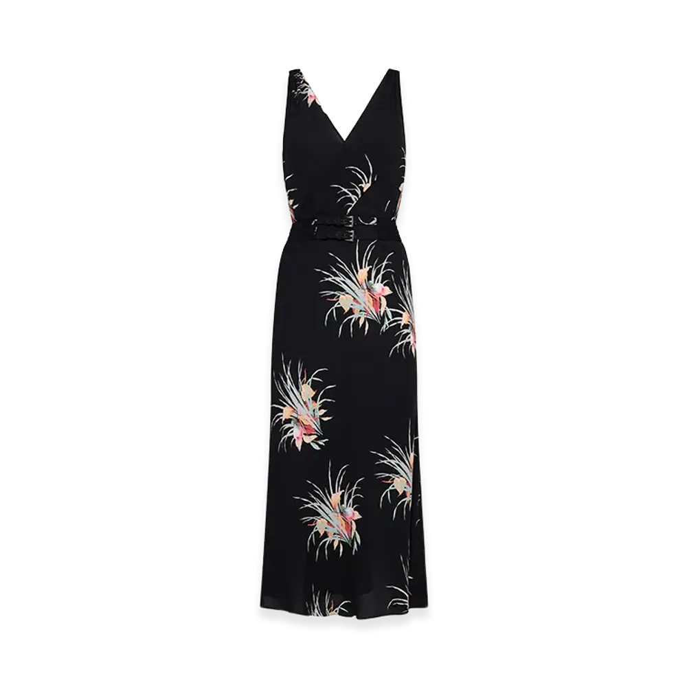 PRADA Women's Stretch Viscose Dress "Black"