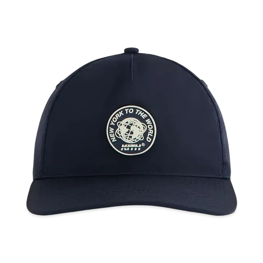 Kith Wrinkle Nylon Bay Low Pinch Crown Cap "Nocturnal"
