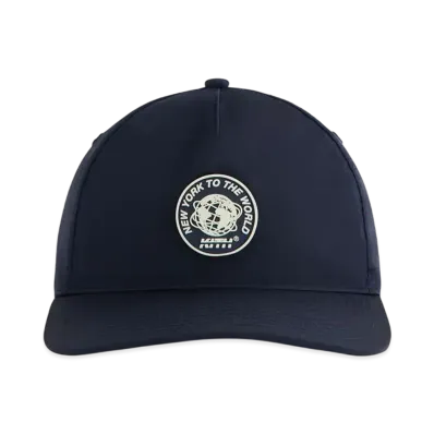 Kith Wrinkle Nylon Bay Low Pinch Crown Cap "Nocturnal"