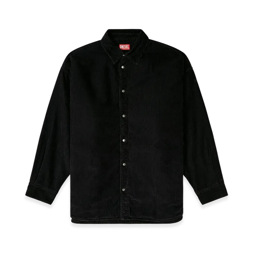 Diesel S-Baggy-Padd-Hgbk Long Sleeve Shirt "Black"