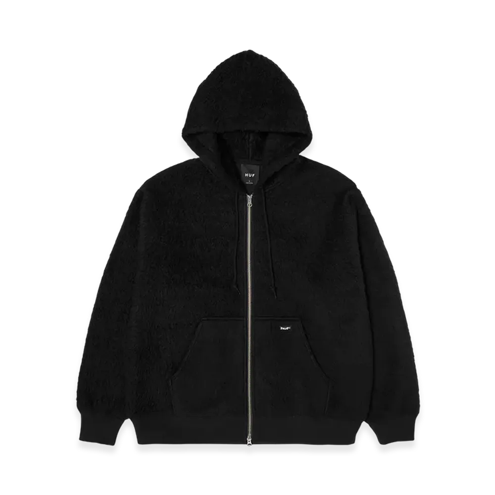 HUF Corso Heavyweight Full Zip Hoodie "Black"