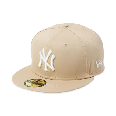 NEW ERA MLB League Essentials 59Fifty New York Yankees "Beige"
