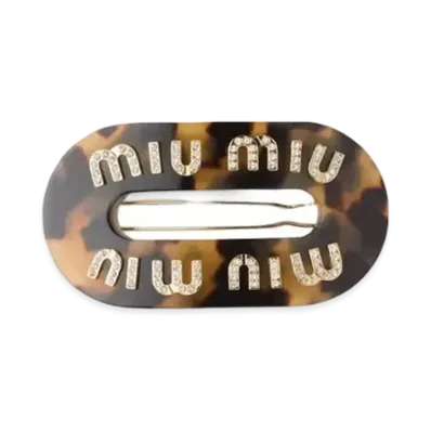 MIU MIU Risid Plex Hair Clip "Totus Color"