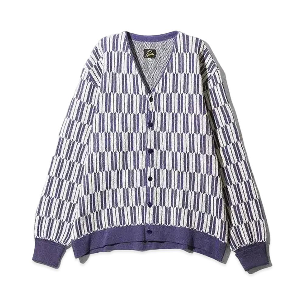 Needles V Neck Cardigan - Arrow "Purple"