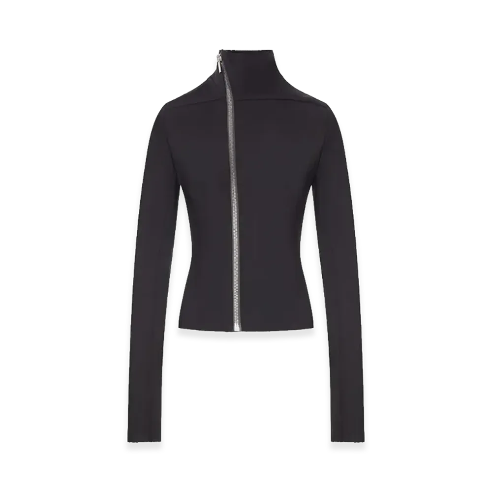 Rick Owens Women's Gary Zipper Sweatshirt "Black"
