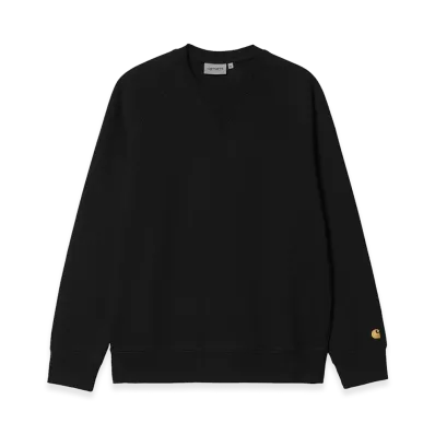 Carhartt WIP Chase Sweat "Black/Gold"