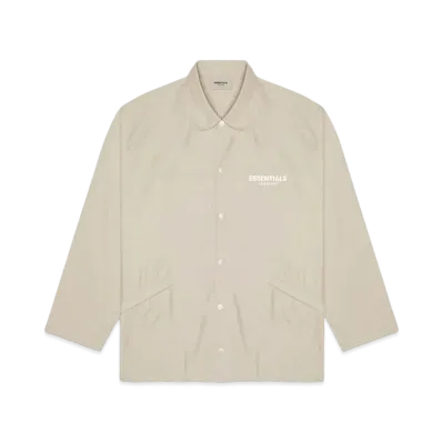FEAR OF GOD ESSENTIALS Coach Jacket "Moss"
