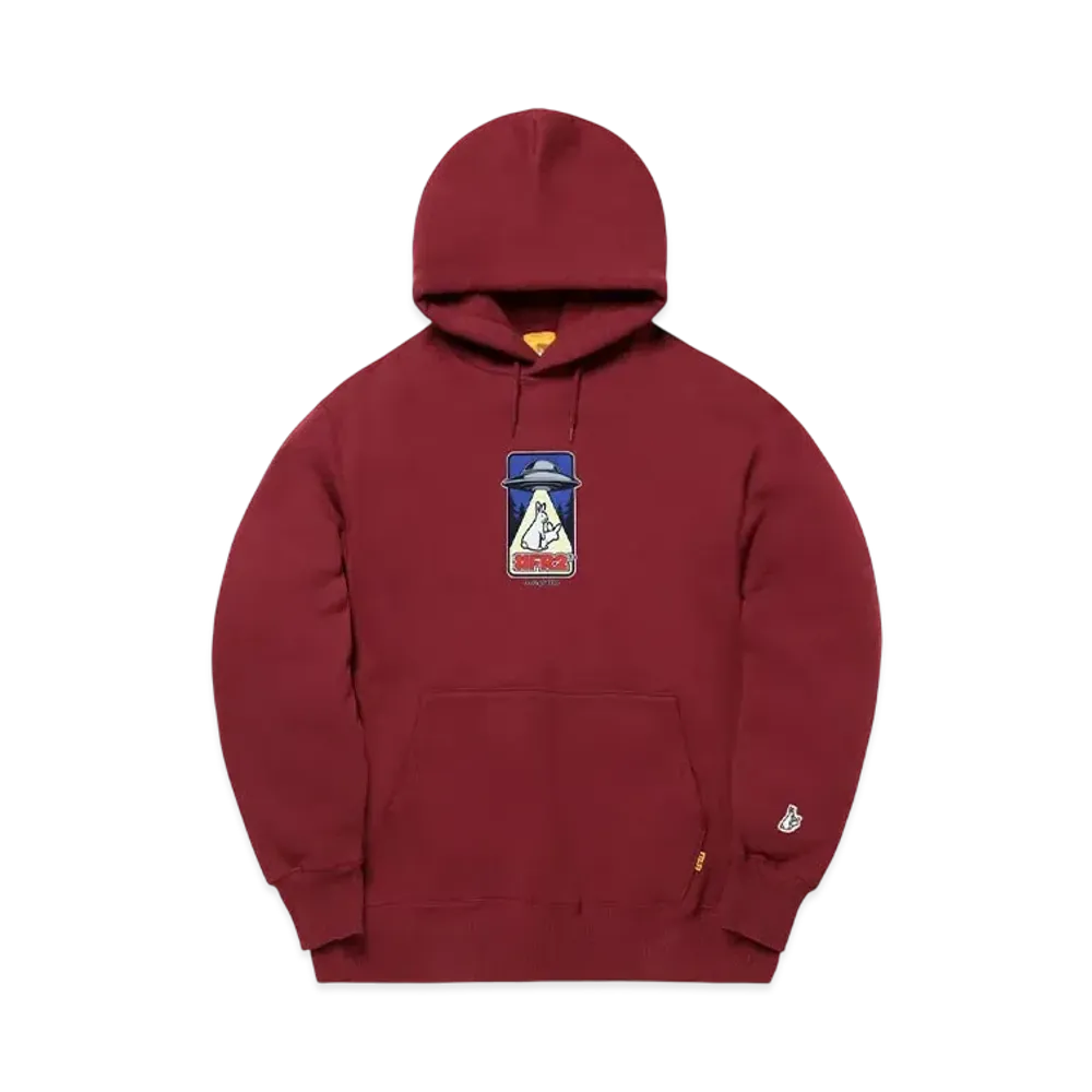 FR2 Rabbits Abducted By Ufo Hoodie "Burgundy"