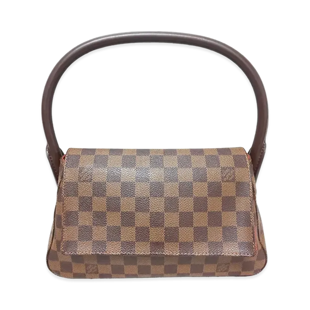 Louis Vuitton Mini Looping Damier Ebene "Brown"