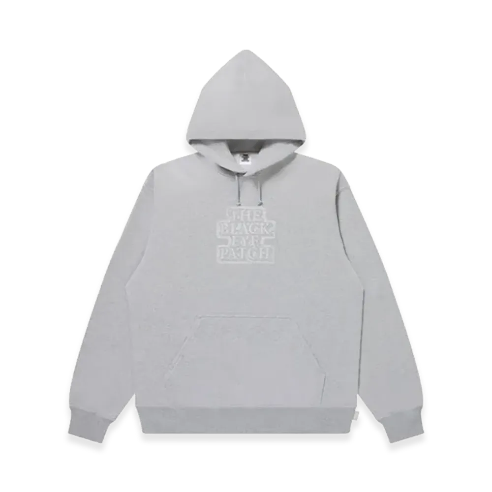 BlackEyePatch Damaged OG Label Hoodie "Heather Gray"