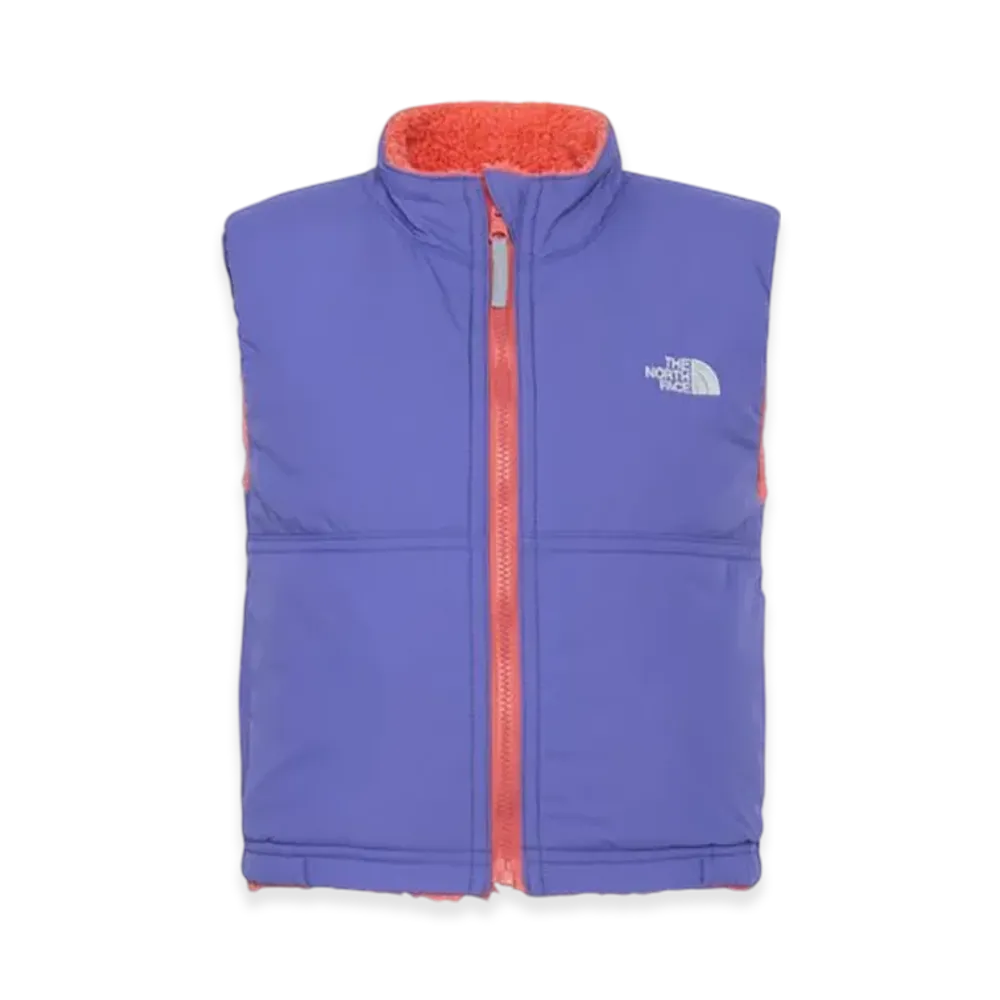 The North Face Reversible Cozy Vest Baby "Blue Iris/Living Coral"