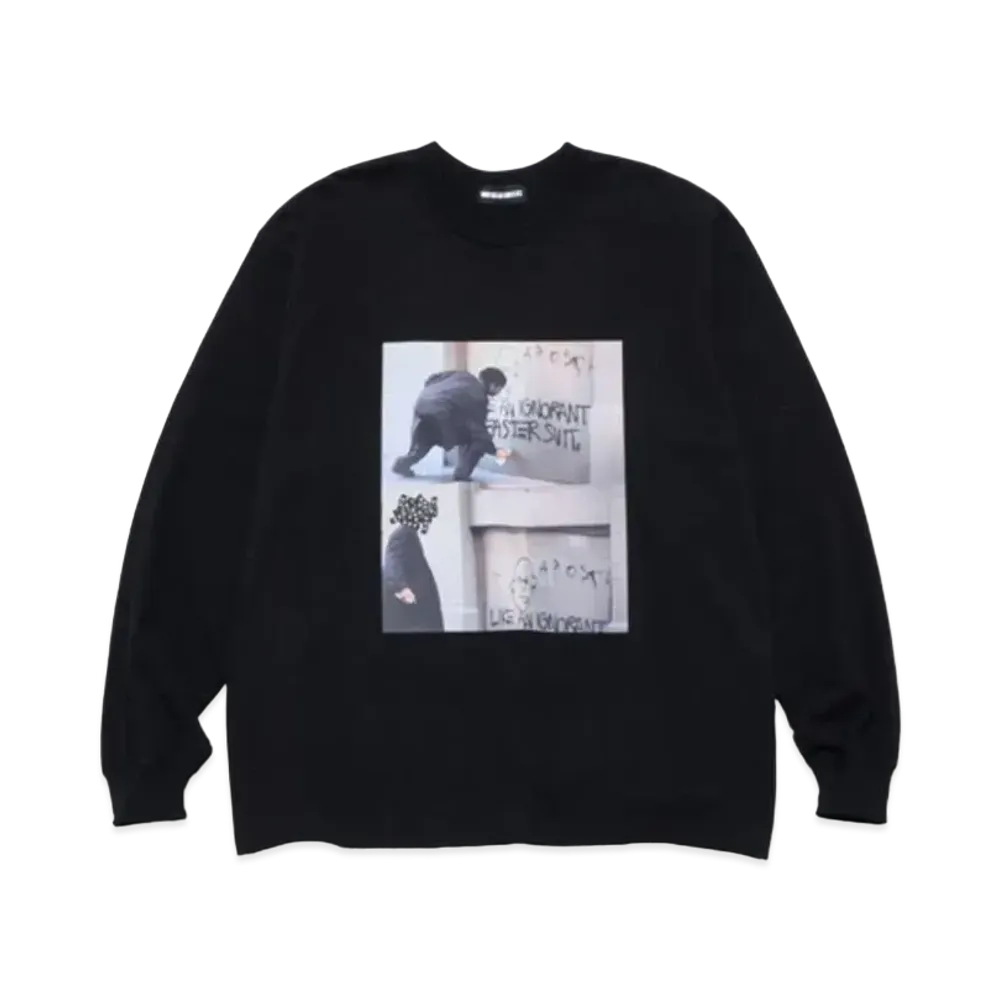 GOD SELECTION XXX Long Sleeve T-shirts GX-A24-LT-11 "Black"