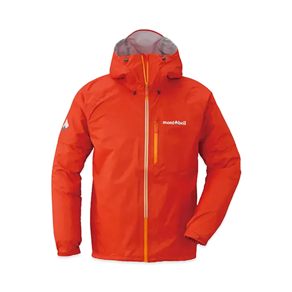 mont-bell US Convertible Rain Jacket "Hot Red"