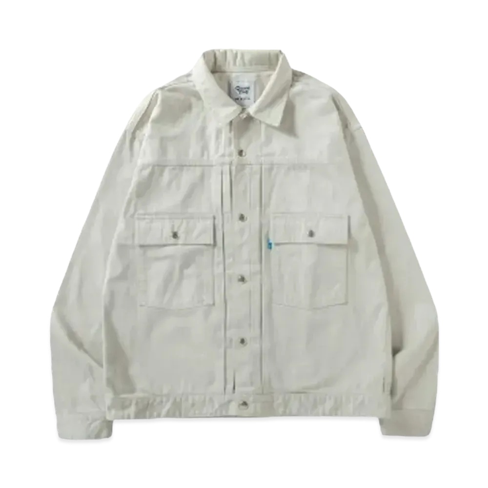 NEXUSVII. G5 TYPE-II SATIN JACKET "BEIGE"