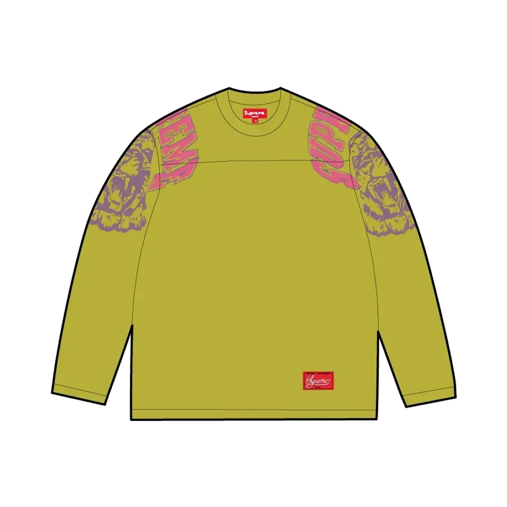 Supreme Mascot L/S Football Top "Green"