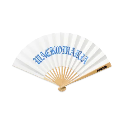 WACKO MARIA Folding Fan "Blue"