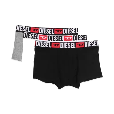 Diesel Stretch Cotton Boxer Set "Black/Grey/White"