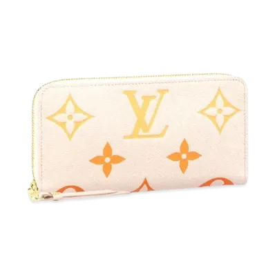 Louis Vuitton Zippy Wallet LV Gradient Monogram Empreinte "Beige"