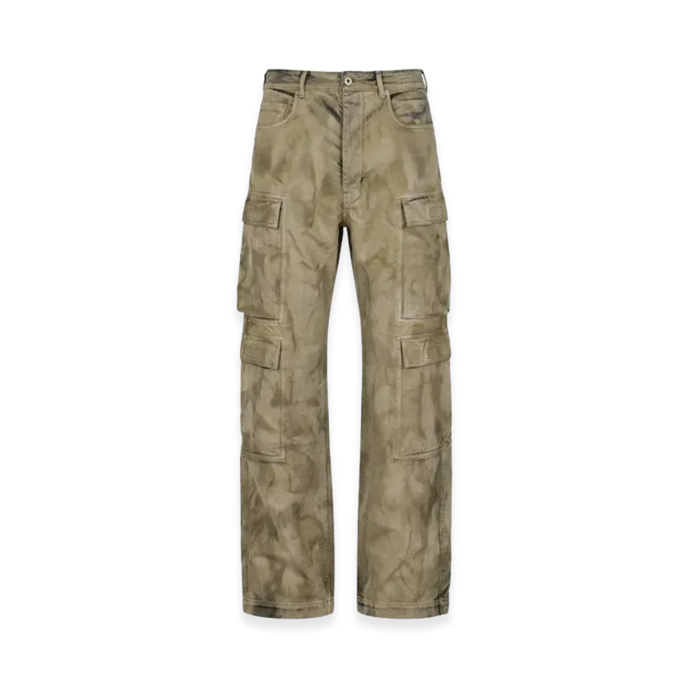Rick Owens DRKSHDW Double Cargo Jeans "Dust"