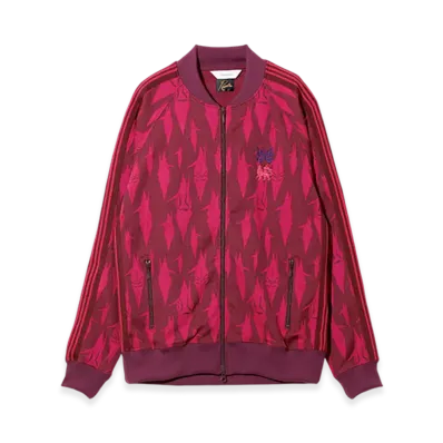 NEEDLES x Sasquatchfabrix. Track Jacket "Origami Crane" "Red"