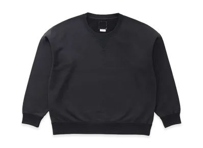 visvim Ultimate Jumbo SB Sweat L/S "Black"