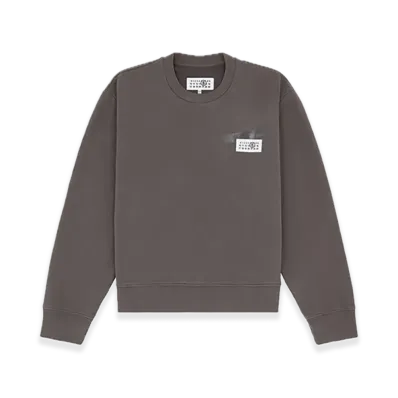 MM6 Maison Margiela Taped Label Sweatshirt "Grey"