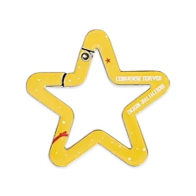Converse x Bocchi The Rock! Star Carabiner "Yellow"