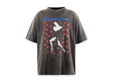 SAINT Mxxxxxx SS T-Shirt/Saint Love "Black"