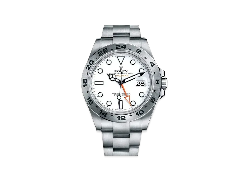 ROLEX Explorer II "White/Stainless Steel"