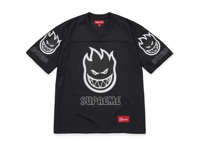 Supreme x Spitfire Football Jersey "Black"