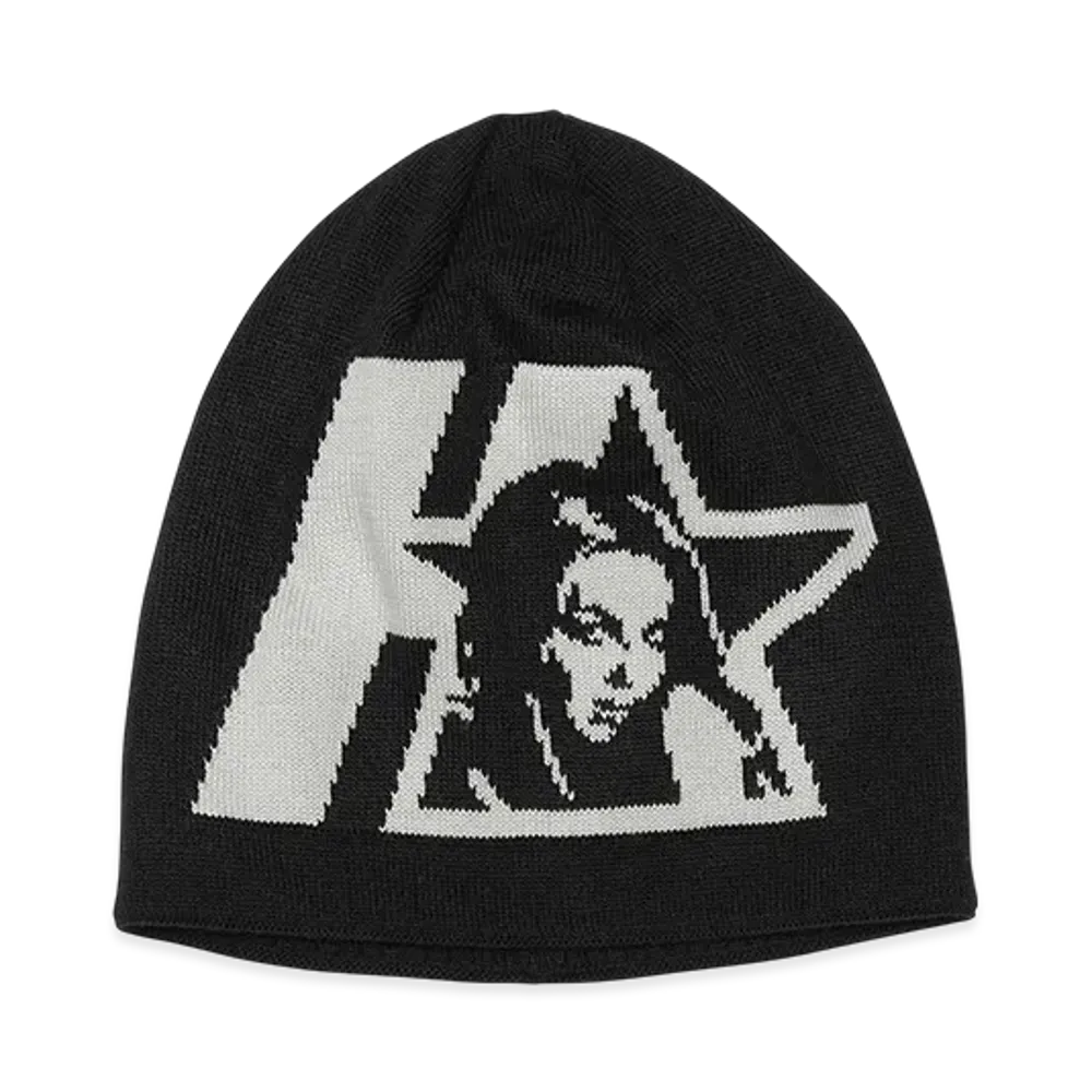 HYSTERIC GLAMOUR STAR WOMAN Beanie "Black"